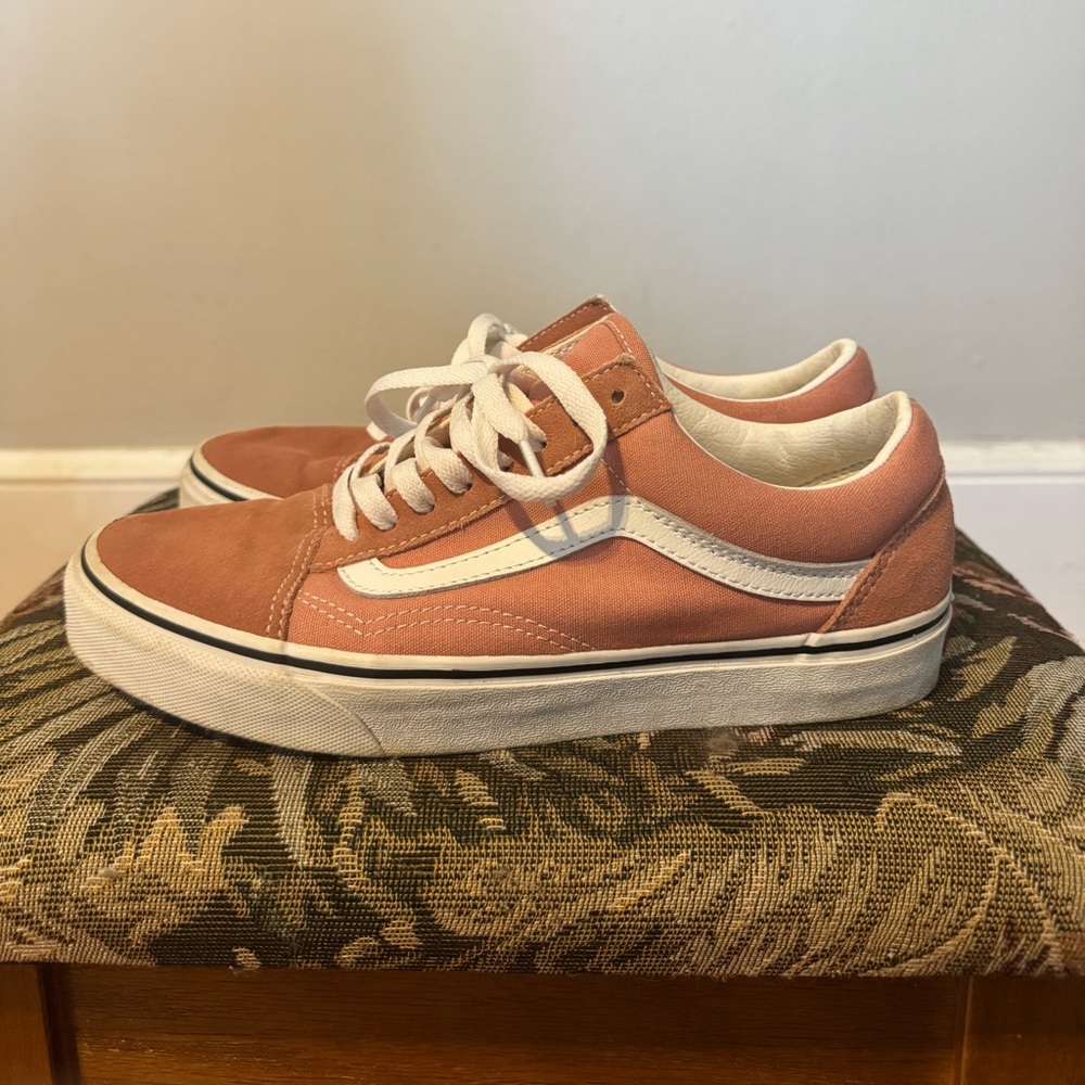 Old Skool Vans Coral Womens 8.5